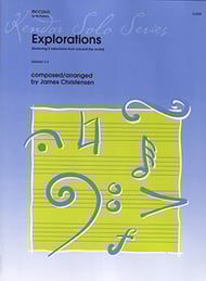 cover Explorations Piccolo and Piano cover